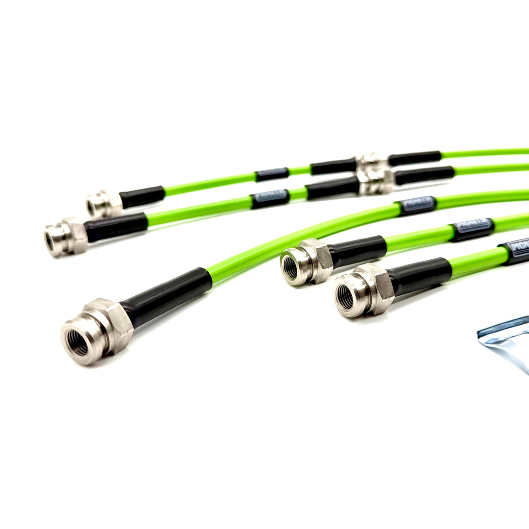 Braided Brake Lines For Mitsubishi Shogun Sport K94, K96, K97, K99 1996-2009