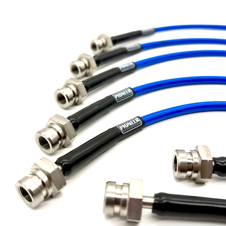 Braided Brake Lines For Nissan Patrol GR/GU Y61 1996-2016 ABS