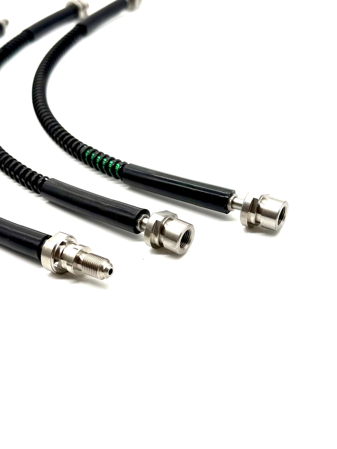 Braided Brake Lines For Land Rover Defender TDCi 2008-2016 Non ABS