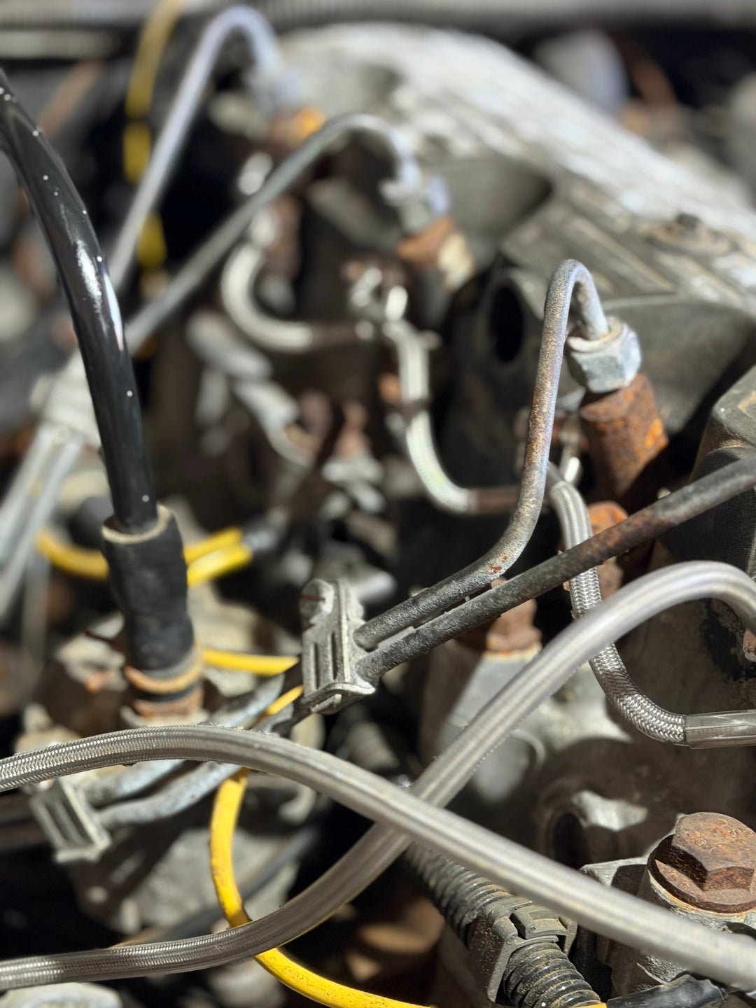 Injector Spill Rail / Leak-Off Kit — Land Rover 200Tdi Replaces OE Number: ERR3652