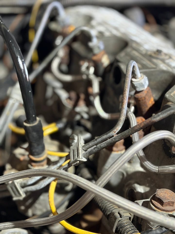 Injector Spill Rail / Leak-Off Kit — Land Rover 200Tdi Replaces OE Number: ERR3652