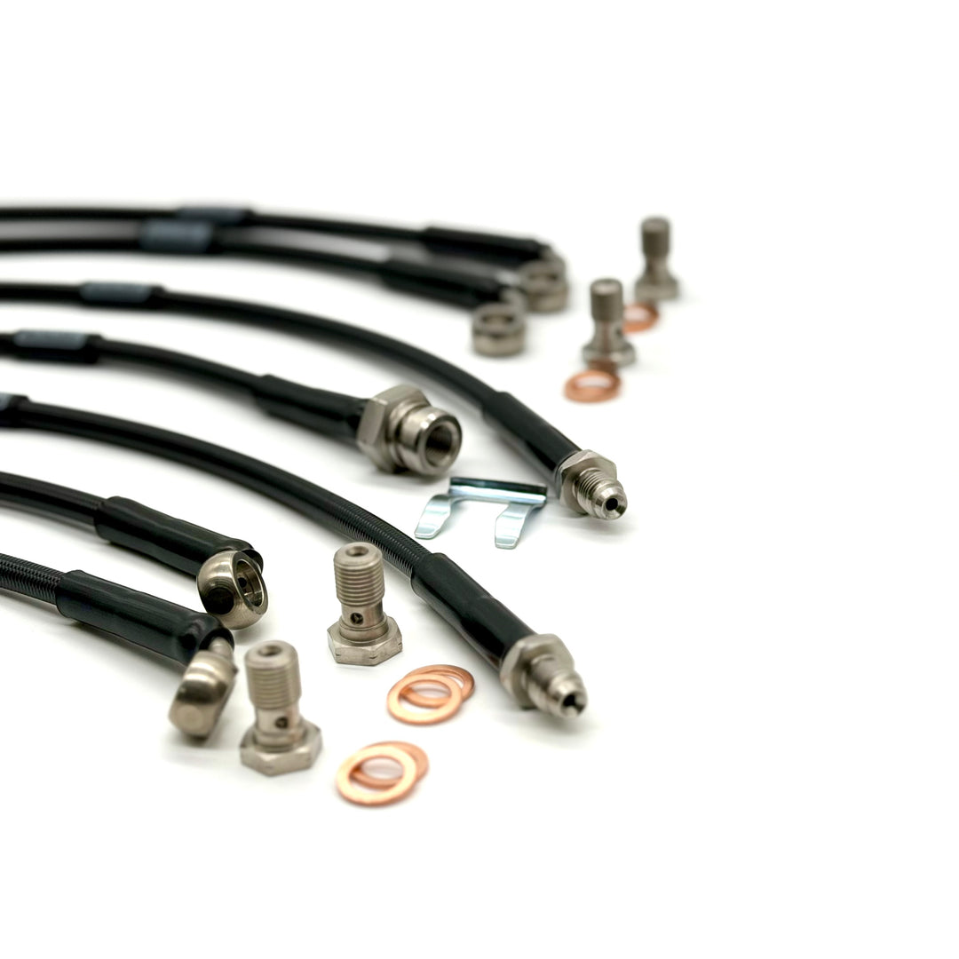 Braided Brake Lines For Toyota Land Cruiser 80 1990-1997 With  ABS