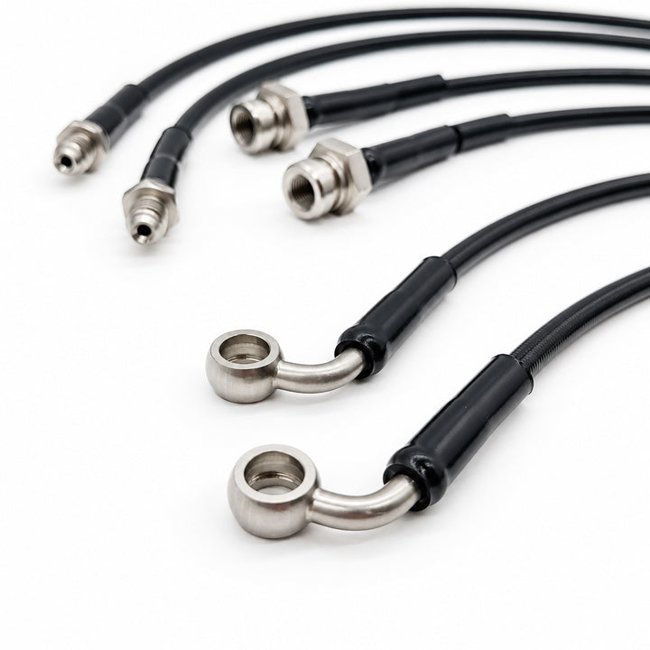 Braided Brake Lines For Toyota Land Cruiser 80 1990-1997 Non-ABS