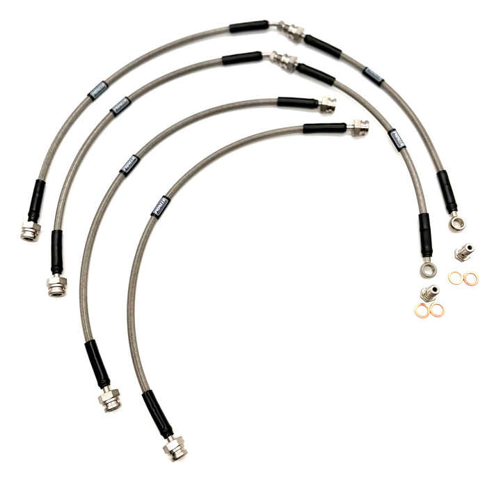 Braided Brake Lines For Ford Ranger T6 2016 Onwards All Models