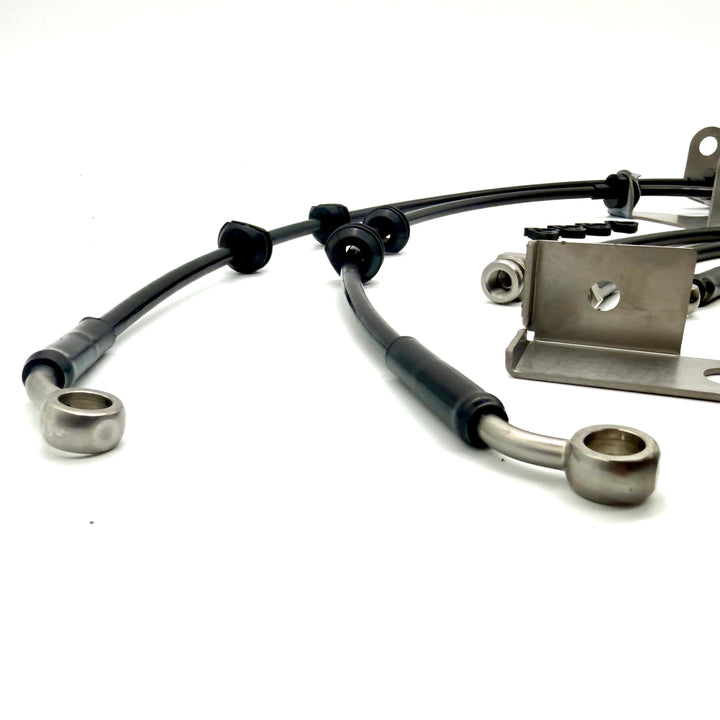 Braided Brake Lines For Land Rover Discovery 5 2018-Onwards Late Build