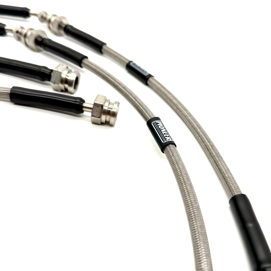 Braided Brake Lines For Ford Ranger T6 2016 Onwards All Models