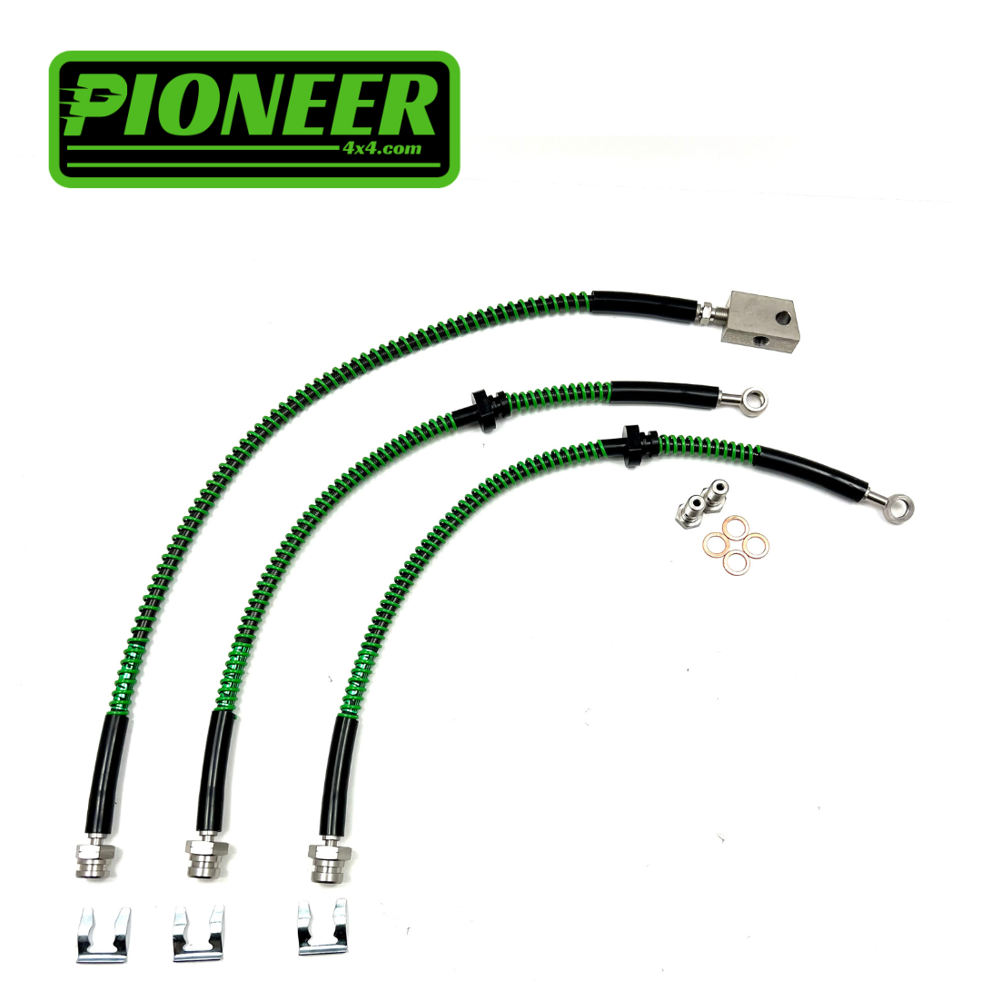 Braided Brake Lines For Ford Ranger MK3 4X4 2006-2011