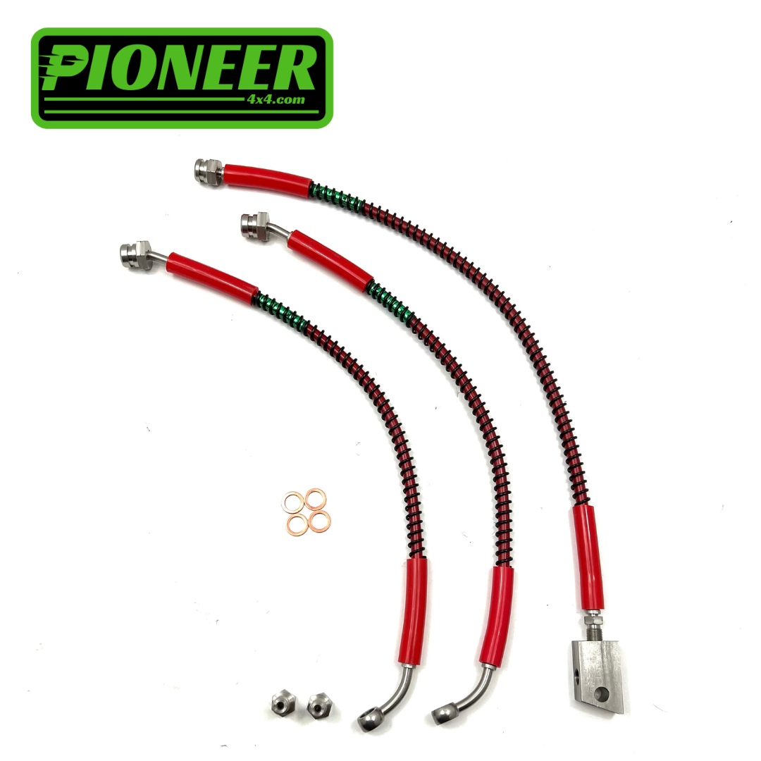 Braided Brake Lines For Ford Maverick 2.4/2.7 1993-1999