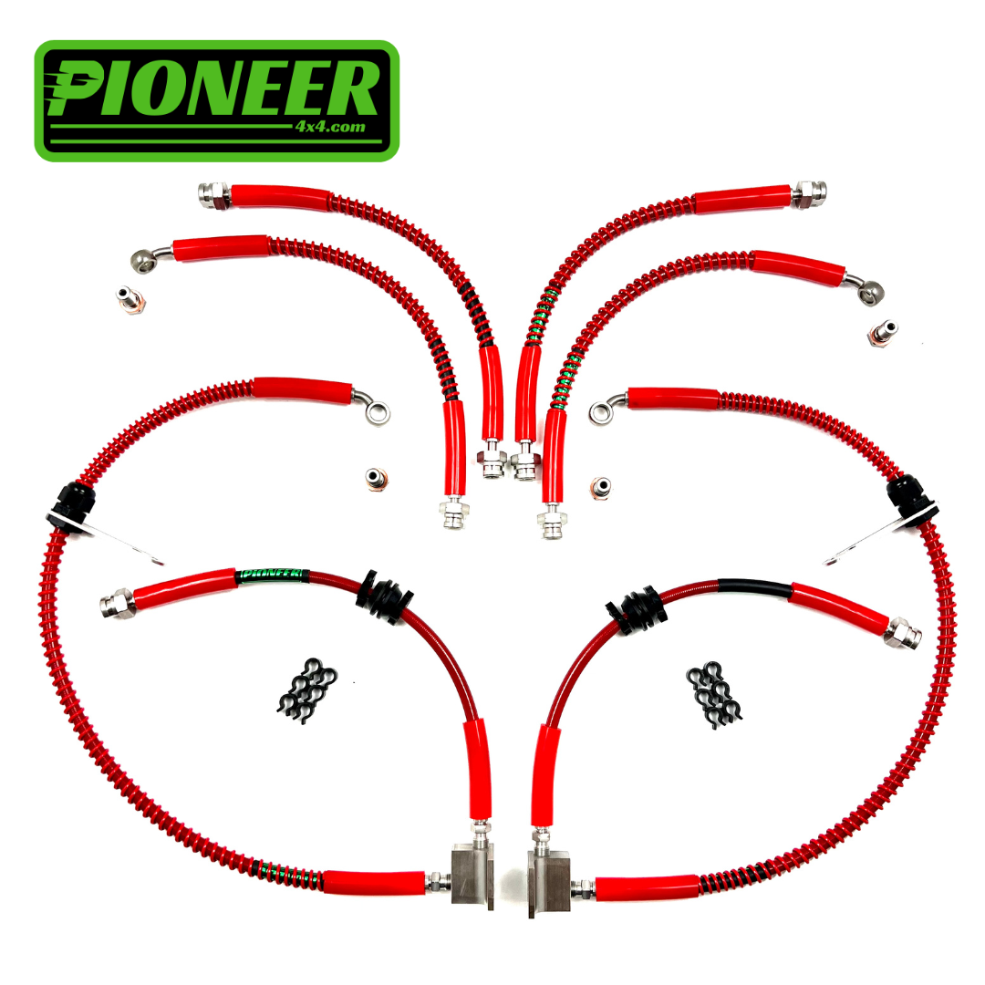 Braided Brake Lines For Land Rover Range Rover Sport 2005-2013 MK1