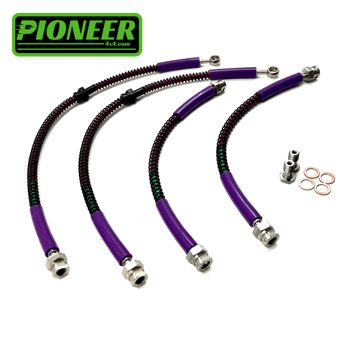 Braided Brake Lines For Land Rover Freelander 1 1997-2006