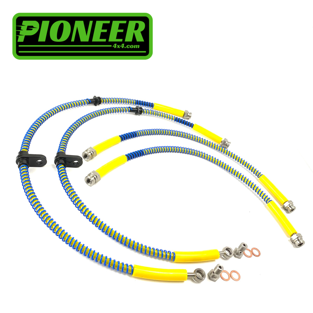 Braided Brake Lines For Mitsubishi L200 KLT1, KLT2 2015-2020