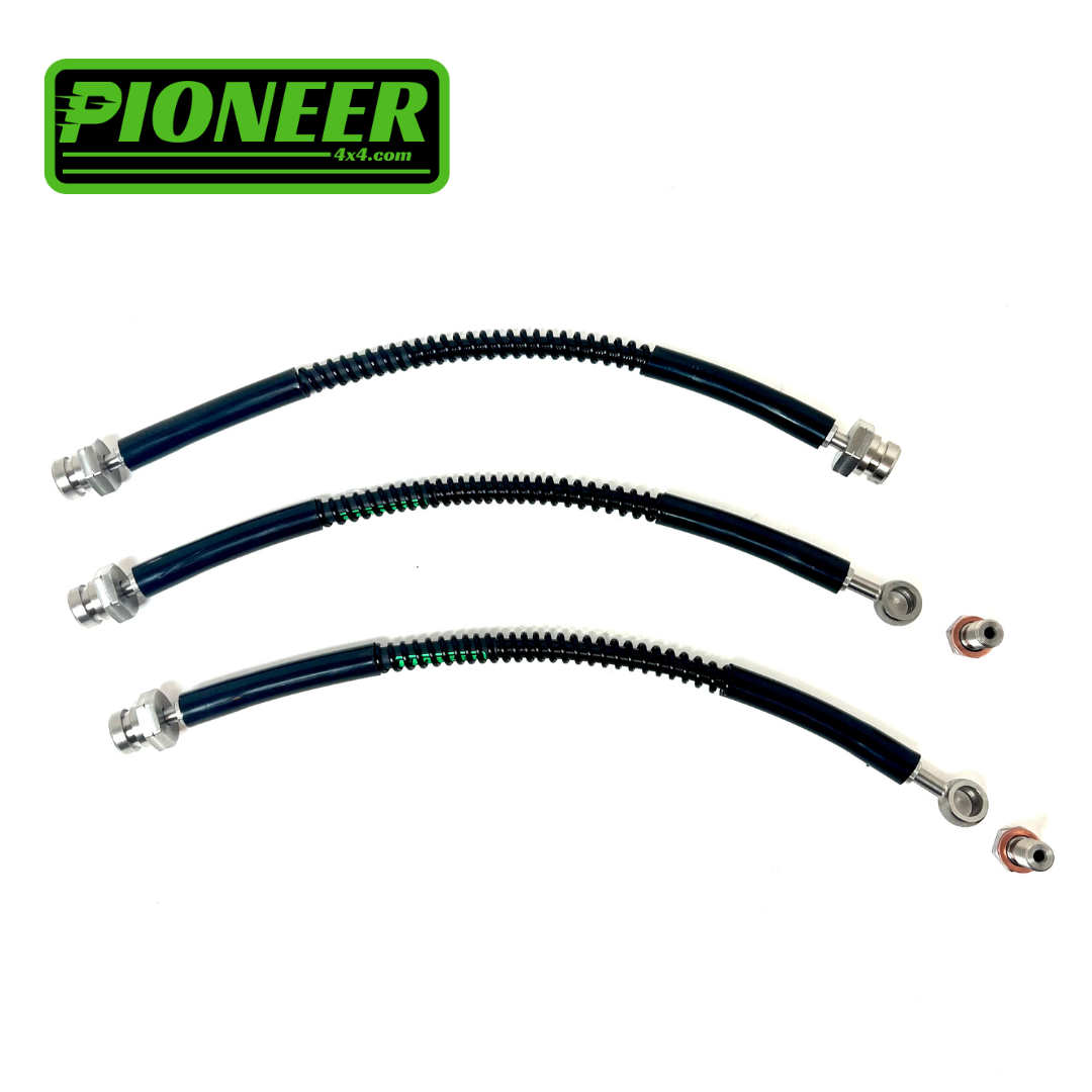 Braided Brake Lines For Suzuki SJ413 Samurai 1985-1996