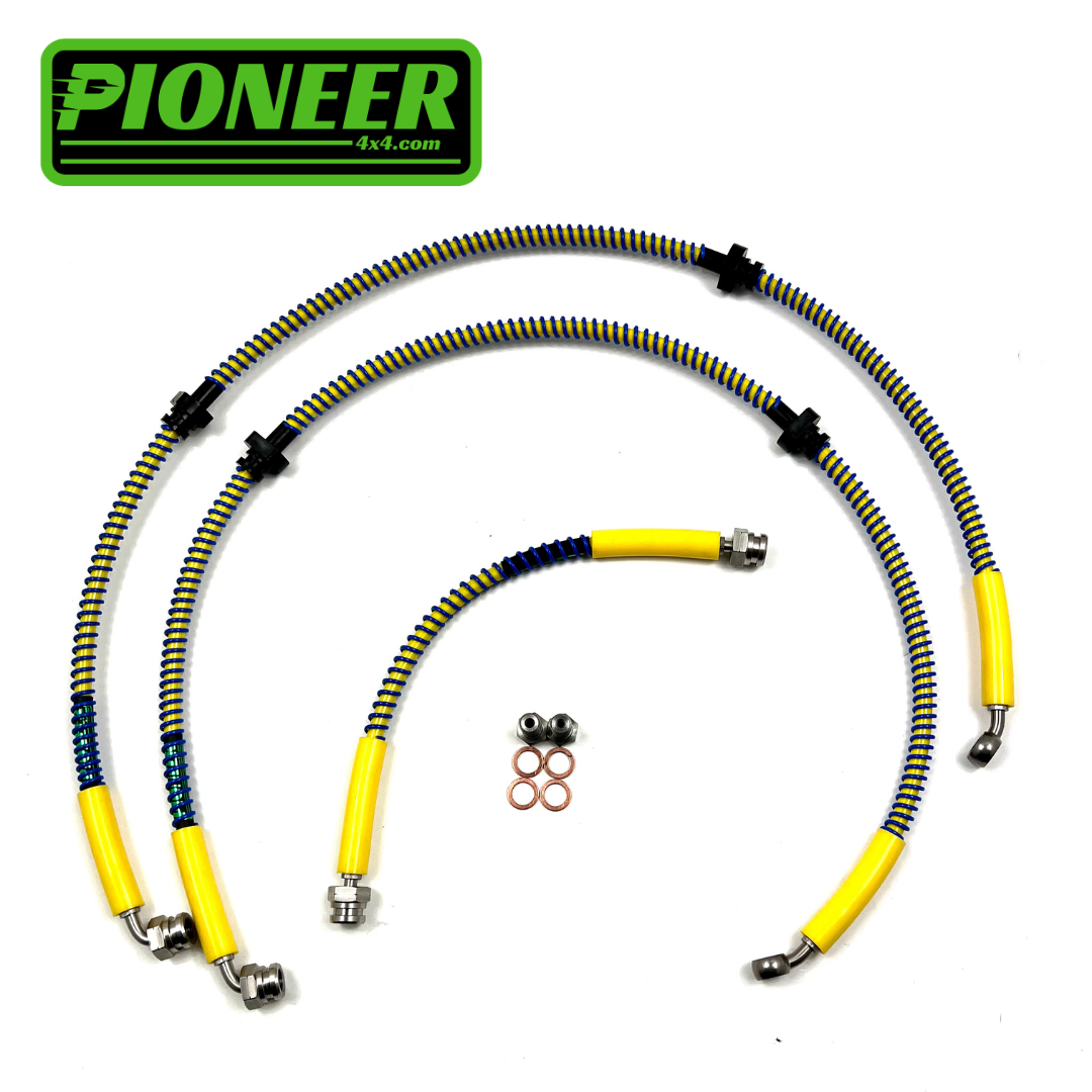 Braided Brake Lines For Suzuki Grand Vitara 1 1998-2006