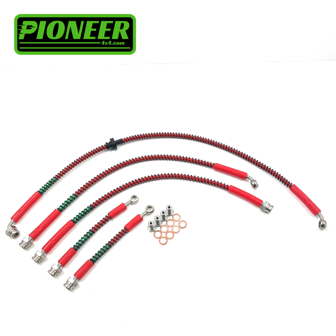 Braided brake line kit for Suzuki Jimny 1995-2016