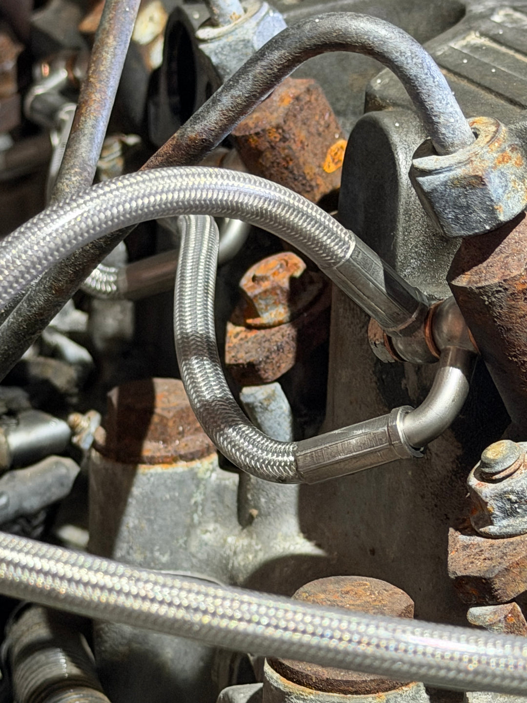 Injector Spill Rail / Leak-Off Kit — Land Rover 200Tdi Replaces OE Number: ERR3652