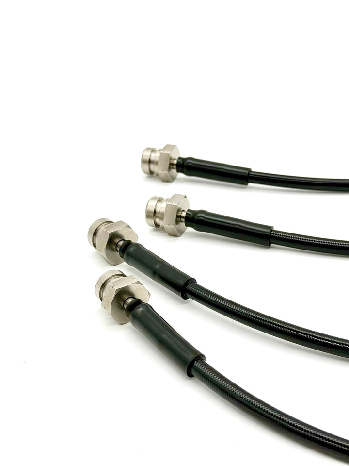 Braided Brake Lines For Toyota Hilux MK8 2016 - Present 4WD