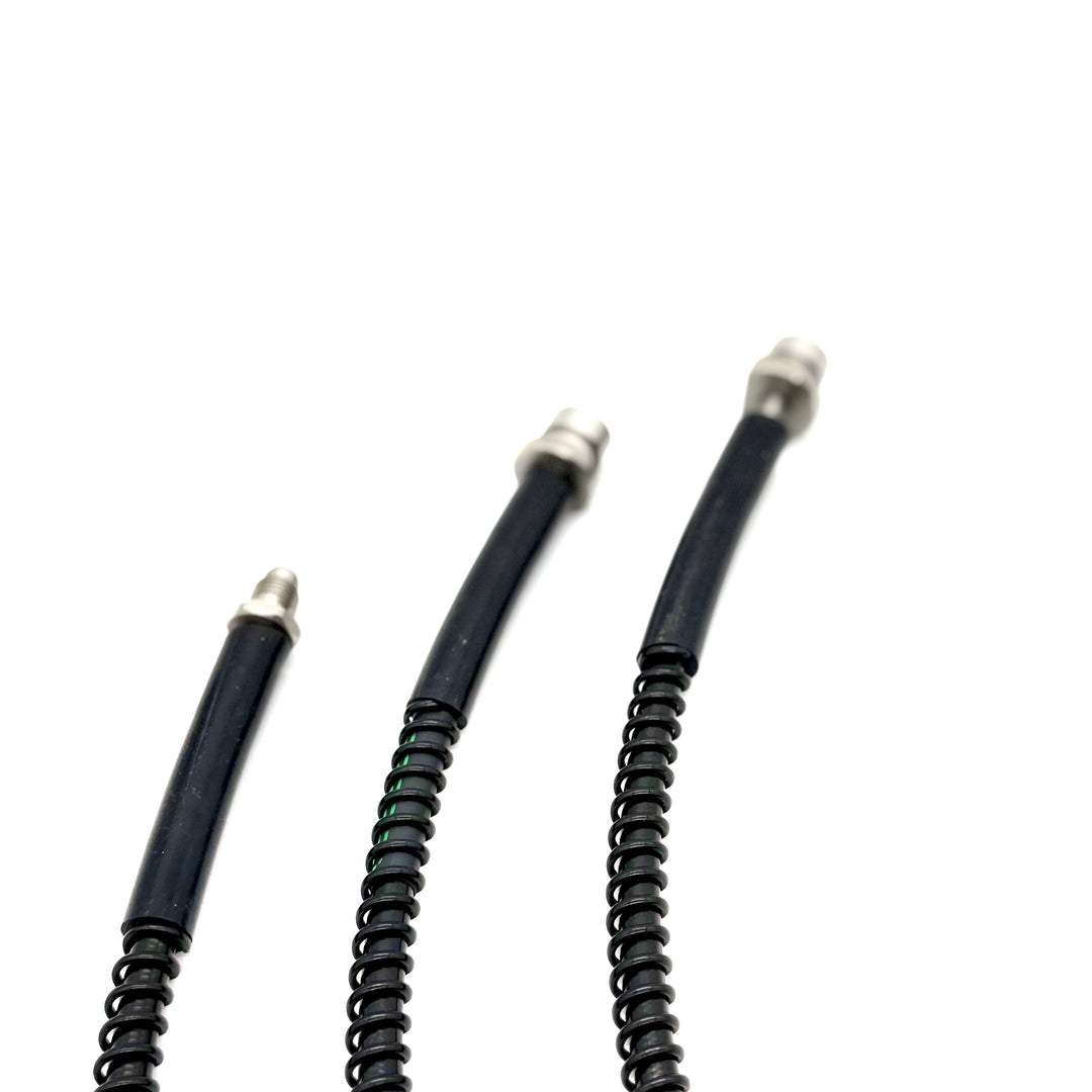 Braided Brake Lines For Land Rover Defender TDCi 2008-2016 Non ABS