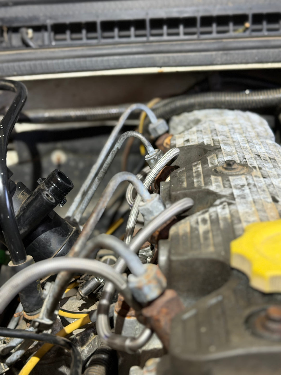 Injector Spill Rail / Leak-Off Kit — Land Rover 200Tdi Replaces OE Number: ERR3652