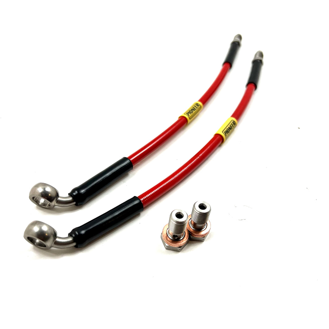 Braided Brake Lines For Land Rover Discovery 1 200Tdi/300Tdi 1990-1999 Front Caliper Hardline Replacement
