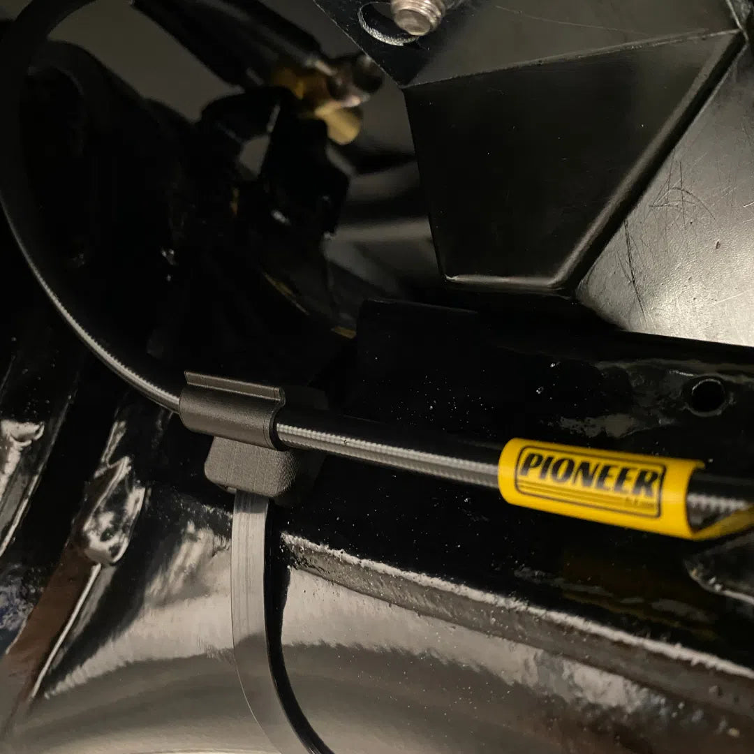 Complete Braided Brake Line kit for Land Rover Defender 130 TDCi 2011-2016 LHD No Bias, Non ABS