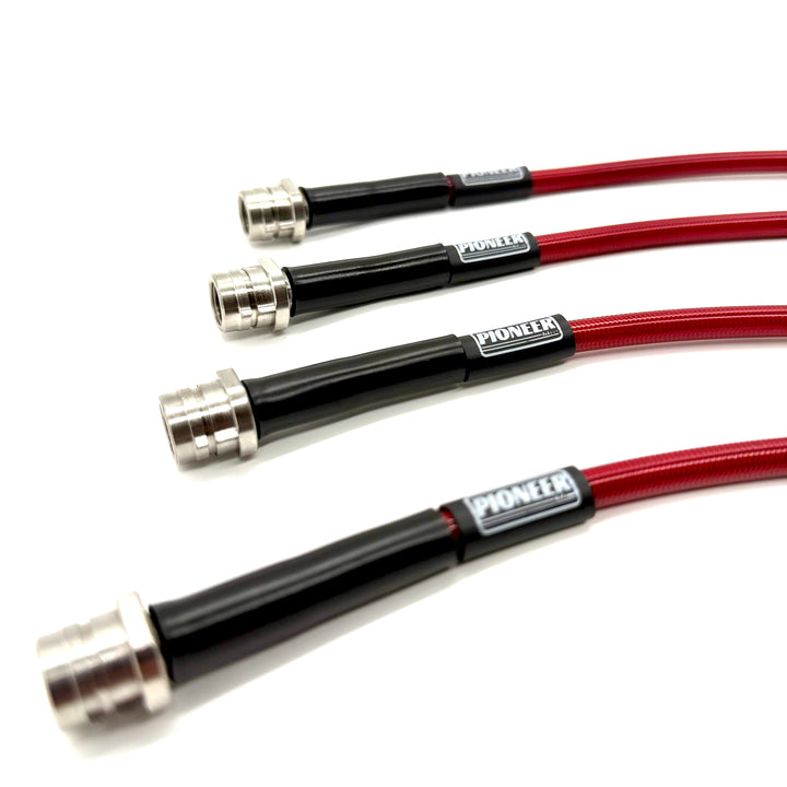 Braided Brake Lines For Mercedes Sprinter 903 4x4 T1N 1995 - 2006