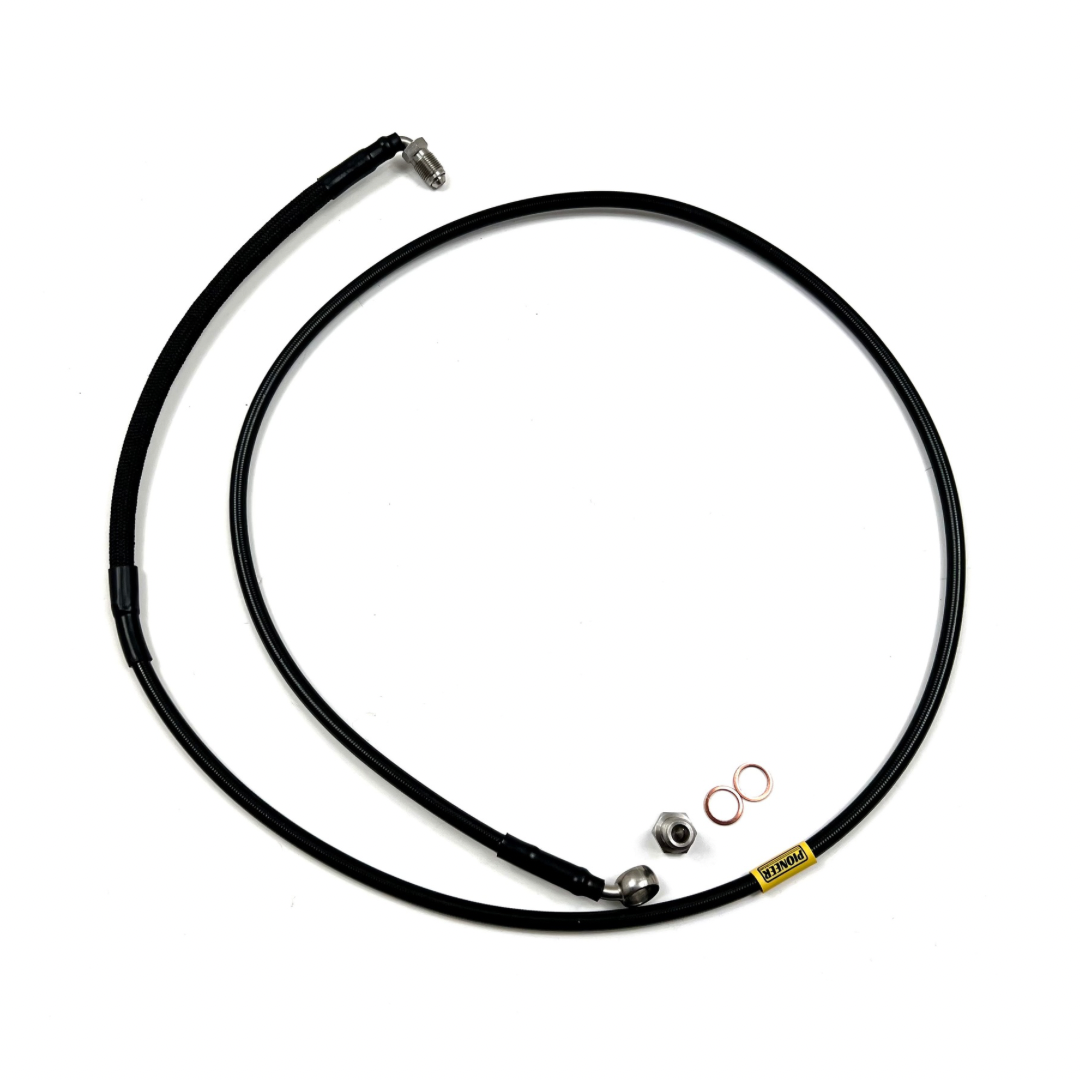 Braided Clutch line For Land Rover Discovery 2 Td5 2002-2004 RHD Clutch Master To Slave Cylinder