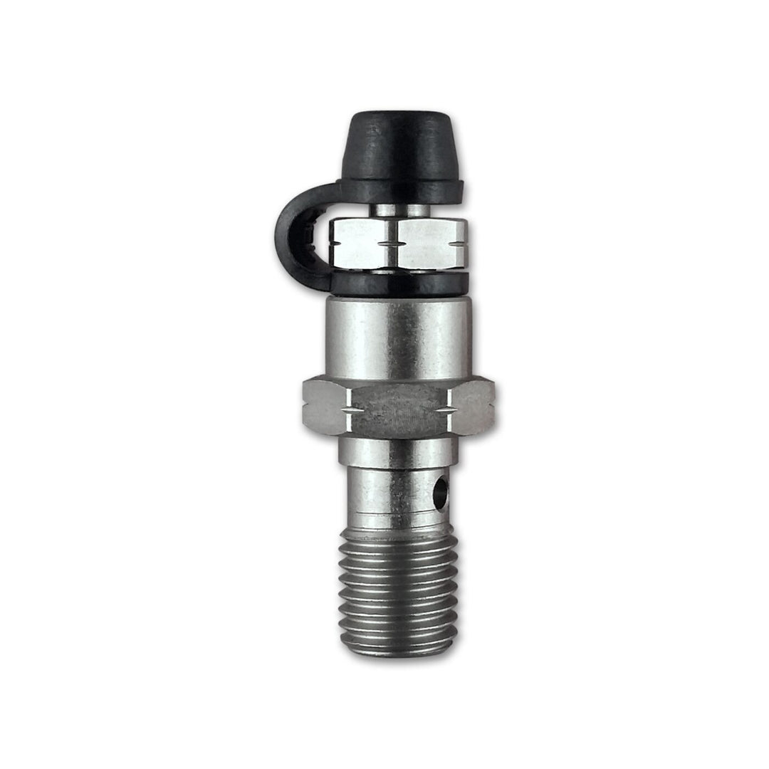 M10 x 1.25 Banjo Bolt with Bleed Nipple Stainless Steel