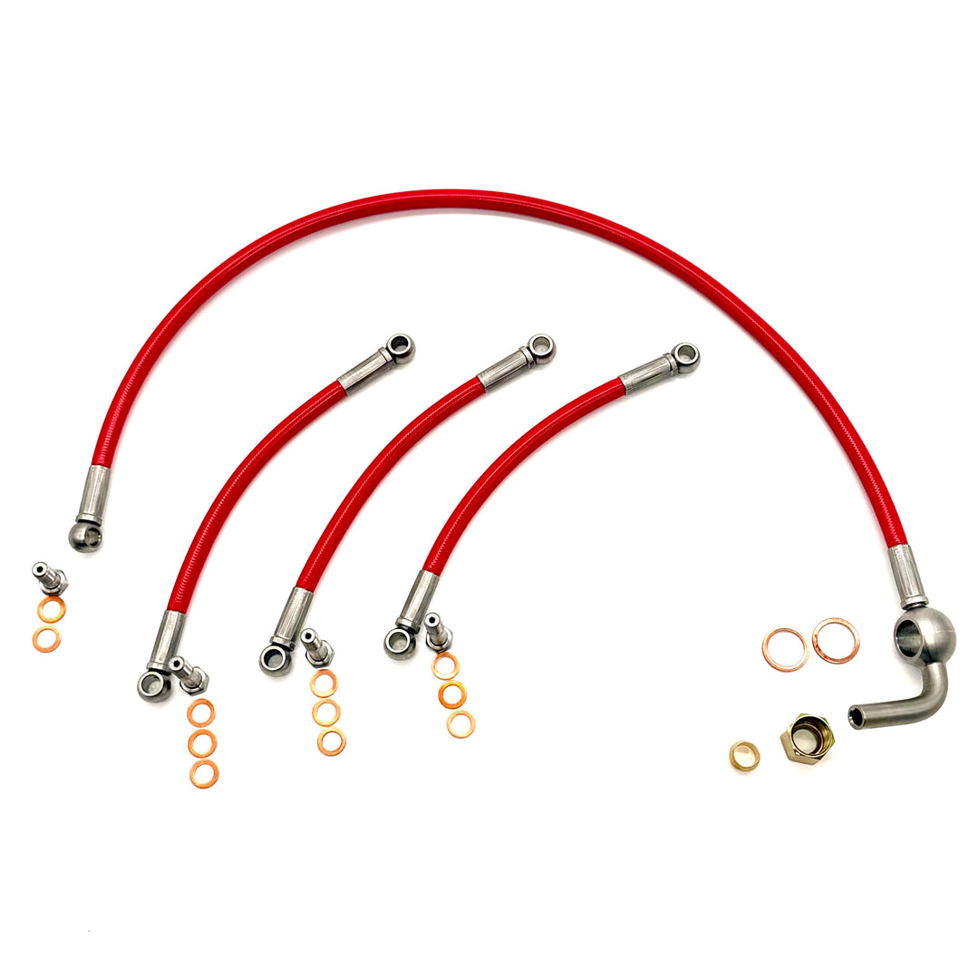Injector Spill Rail / Leak-Off Kit — Land Rover 300Tdi Replaces OE Numbers: MJN100910 · ERR3306 · ERR3306R · NRC9770 · NRC9771
