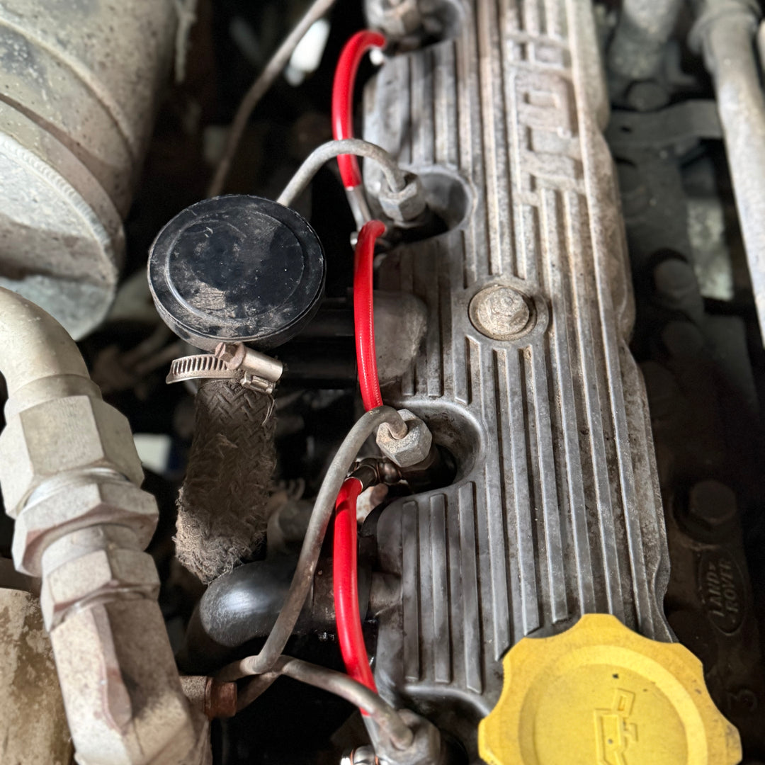 Injector Spill Rail / Leak-Off Kit — Land Rover 300Tdi Replaces OE Numbers: MJN100910 · ERR3306 · ERR3306R · NRC9770 · NRC9771