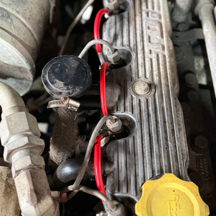 Injector Spill Rail / Leak-Off Kit — Land Rover 300Tdi Replaces OE Numbers: MJN100910 · ERR3306 · ERR3306R · NRC9770 · NRC9771
