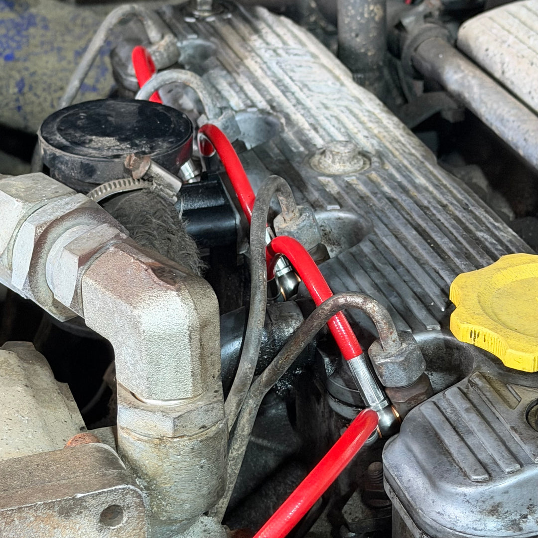 Injector Spill Rail / Leak-Off Kit — Land Rover 300Tdi Replaces OE Numbers: MJN100910 · ERR3306 · ERR3306R · NRC9770 · NRC9771