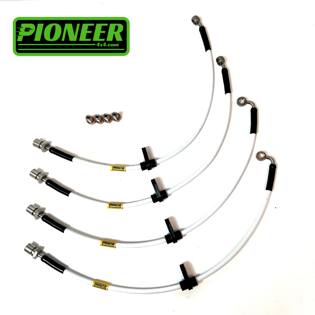 Braided Brake Lines For Subaru Impreza 2.5 Turbo WRX & STi 2017-