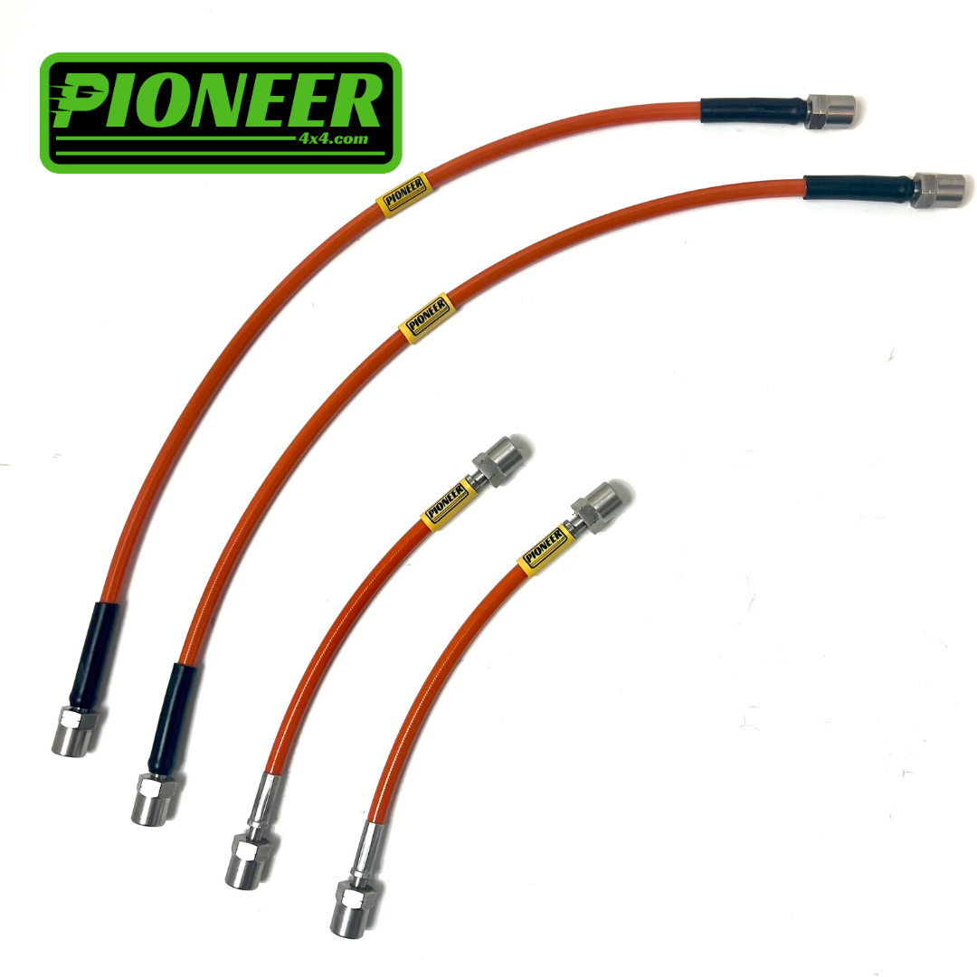 Braided Brake Lines For Volkswagen Transporter T25 T3 All Models 1985-1991