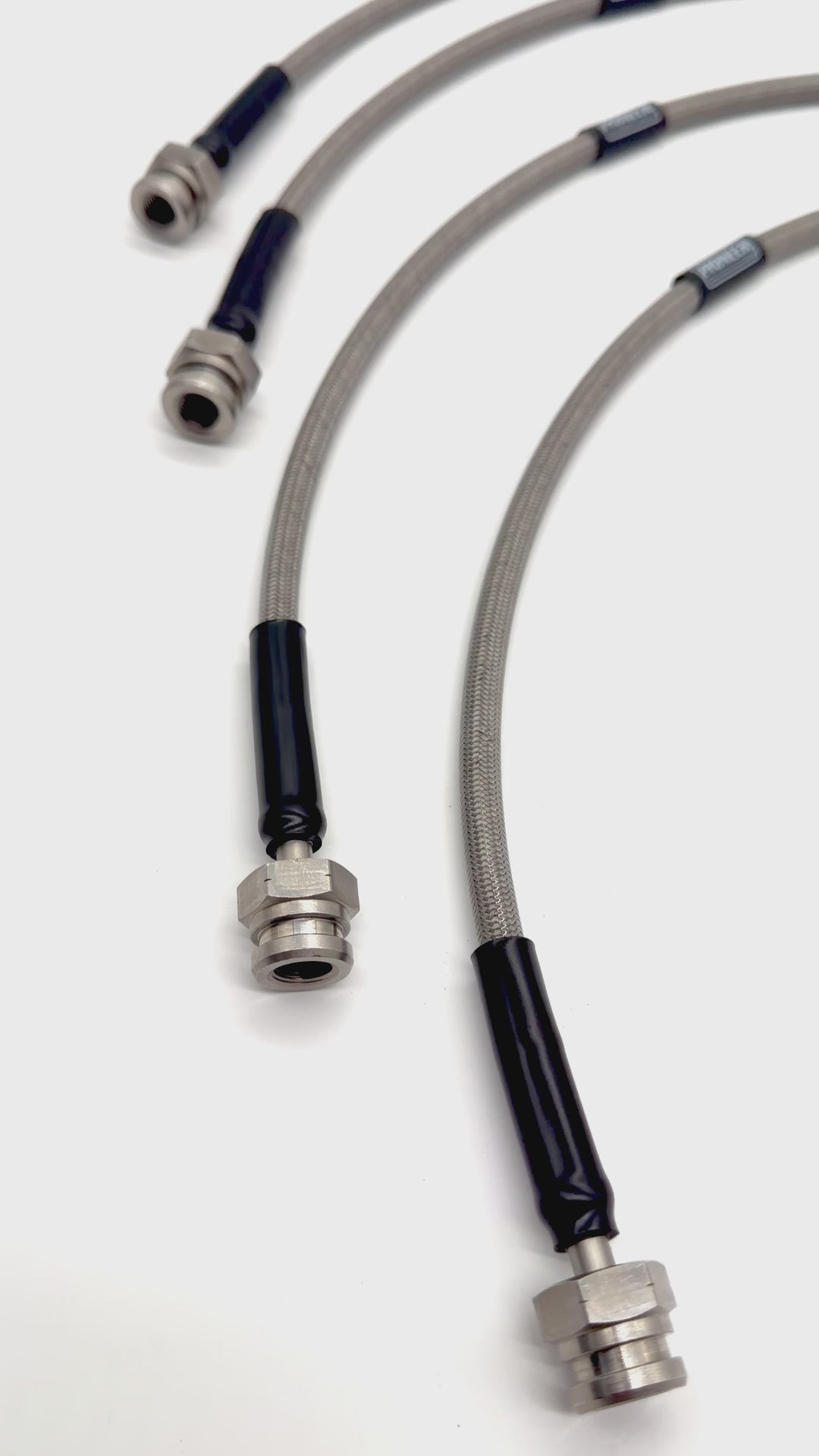 Braided Brake Lines For Ford Ranger T6 2016 Onwards All Models